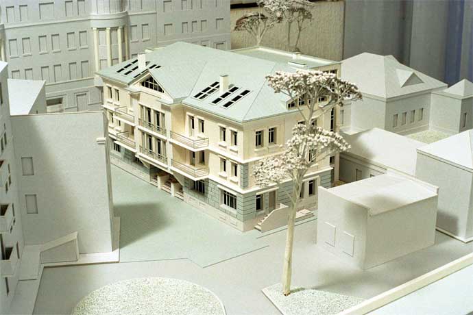 Изготовление макетов зданий из бумаги